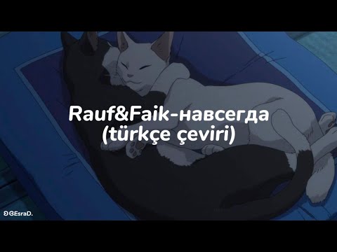 Видео: Rauf&Faik-навсегда (türkçe çeviri)