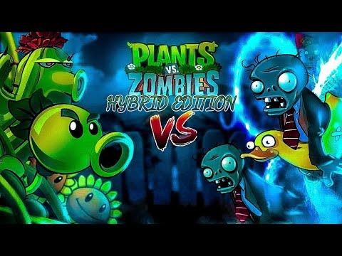 Видео: Зомби Против Растений Новая Гибридная Сила Беспощадная Ночь 