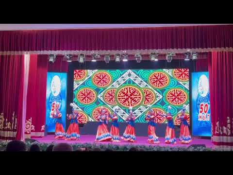 Видео: Маңғыстау ауданы балалар өнер мектебі "Ыңғай төк" орындаған "Балауса" би тобы