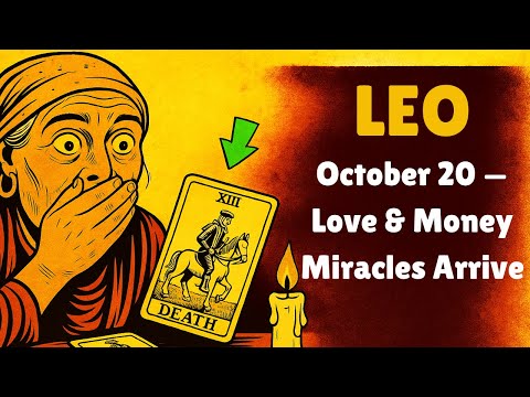 Видео: ЛЕВ ♌🔥 Чудо происходит 20 октября! 💸 Любовь и миллионы падают с неба ❤️ Успех — это Y