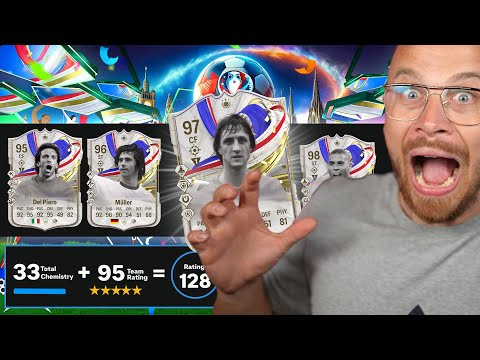 Видео: Най - Добрият ми 128 Рейтнат Драфт Опит с Новите Greats of Game ИКОНИ на FC 24!!!