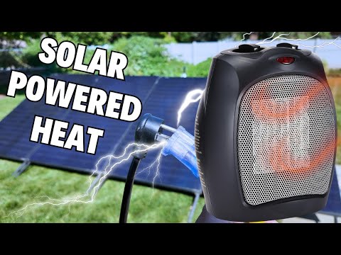 Видео: БЕСПЛАТНОЕ ТЕПЛО ОТ СОЛНЦА: Я построил самодельный солнечный обогреватель (и он работает!)