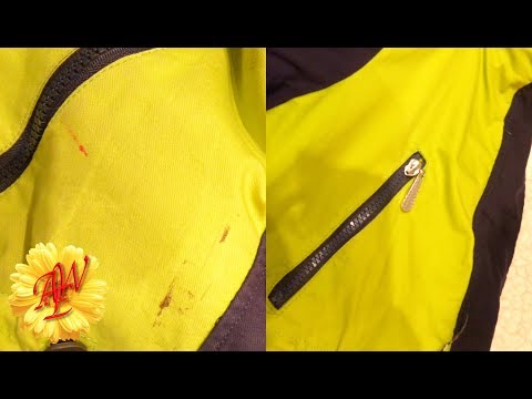 Видео: Как очистить ткань от краски. How to clean the fabric from a paint.