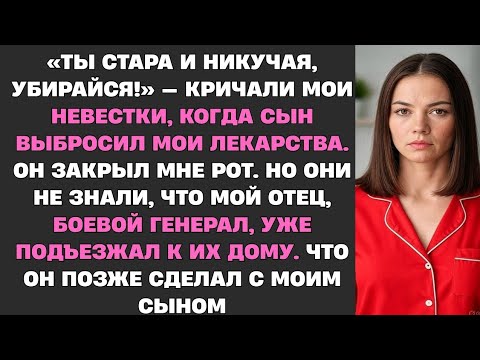 Видео: Сын заставил меня замолчать, а невестка рассмеялась. Но их улыбки исчезли, когда отец позвонил....