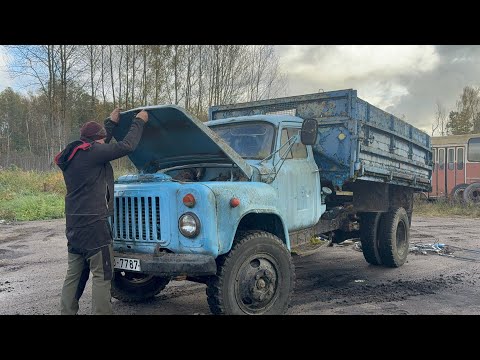 Видео: Запускаем Газ-53 спустя 11 лет!! Мы это смогли, 2-часть
