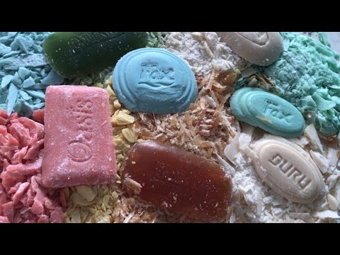 Видео: ASMR SOAP # 108/Old and Crispy Soaps 🤤 Старые и хрустящие мыла