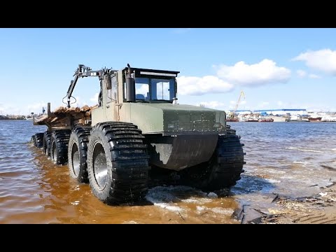 Видео: ТРОМ  20. Первые испытания на реке Обь. (Часть 2)