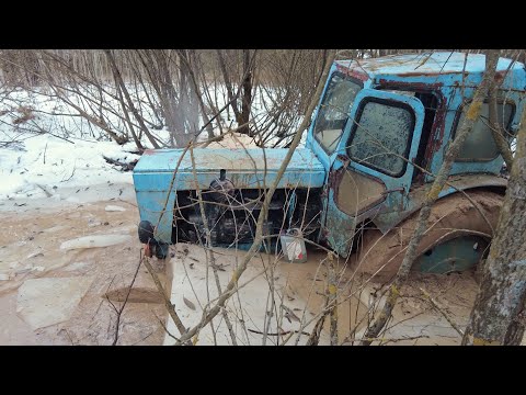 Видео: Мы не ожидали что так будет... Утопили трактор Т-40АМ в болоте!!!