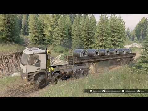 Видео: Бездорожье / Сезон 16 Вашингтон / Тягачи / American Truck Simulator  SnowRunner