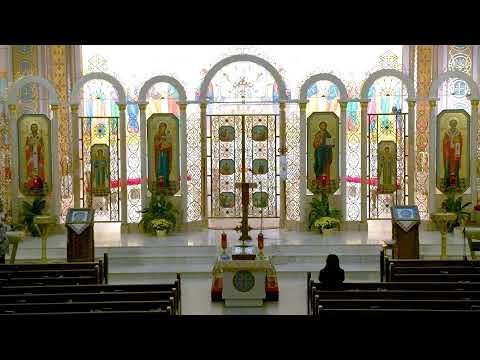 Видео: Божественна Літургія. Divine Liturgy.  Св. сщмч. Йосафата, архиєп. Полоцького.