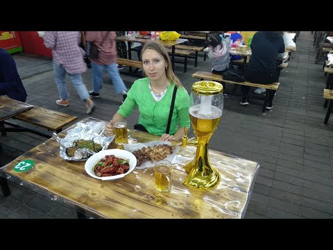 Видео: Уличная еда. Хэйхэ. Китай (Street food. Heihe. China)