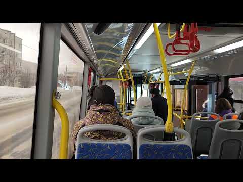 Видео: Звуки разгона и торможения двигателя на автобусе ЛиАЗ-5292!!