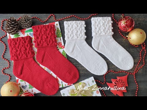 Видео: Самые новогодние носки, ч. 2
