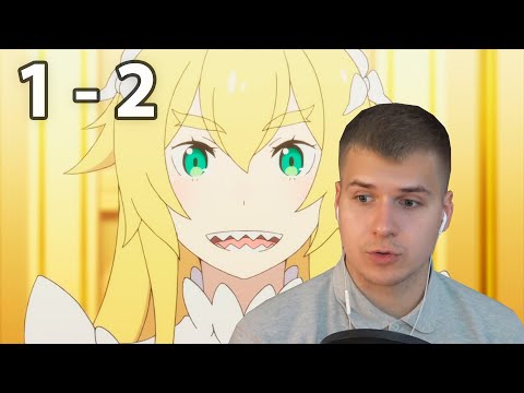 Видео: Вот Это Горничная! | Re:Zero 1 и 2 серия 2 сезон | Реакция