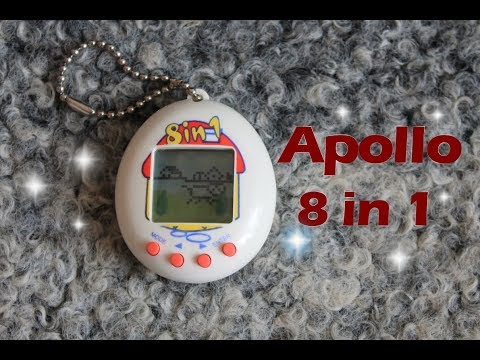 Видео: Тамагочи "8 в 1" от Аполло  | Apollo 8 in 1 Virtual Pet Review
