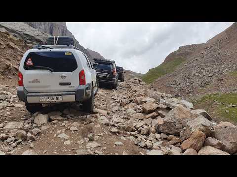 Видео: Южный берег Иссык куль, перевал Джуку и поломка машины!