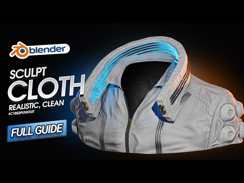Видео: Как лепить одежду в Blender (полное руководство)