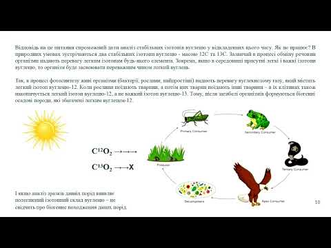 Видео: Стабільні ізотопи в палеоекологічних дослідженнях.