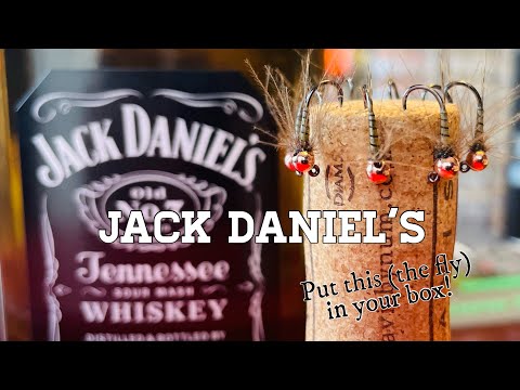 Видео: Как завязать мушку JACK DANIEL'S: Top Confidence Fly