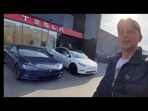 Видео: Новейшая 2020 Tesla Model 3 взяли в салоне потестить // Торонто Канада