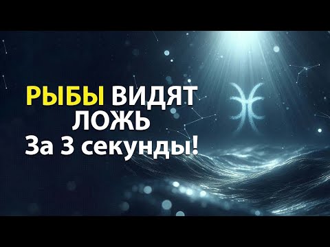 Видео: Почему РЫБЫ - никогда не обмануть