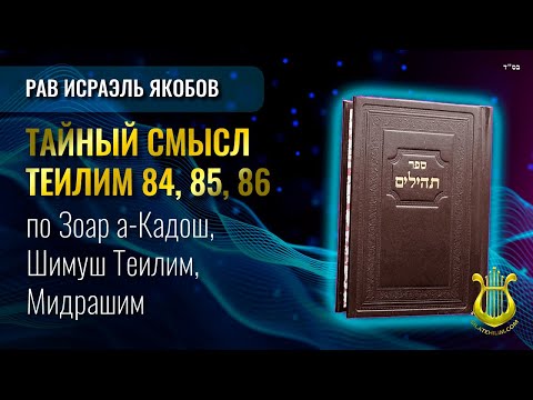 Видео: 📖 Теилим 84, 85, 86 - Тайный Смысл. Рав Исраэль Якобов
