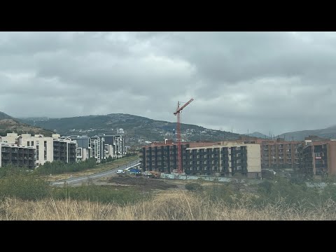 Видео: Тбилиси. Плато Нуцубидзе- улица Нуцубидзе- проспект Важа Пшавела- проспекты Казбеги и Пекина.