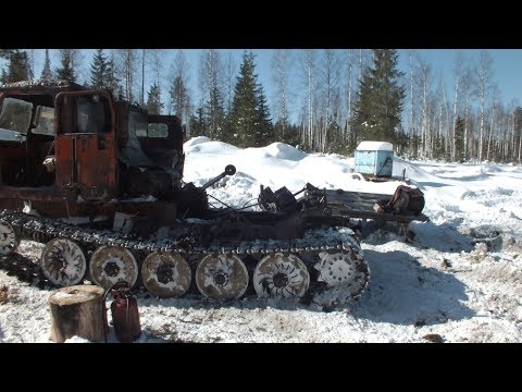 Видео: ТТ-4 Ремонт Кпп Работа на лесоповале...