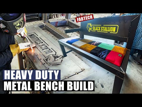 Видео: Сборка металлической скамьи | Гараж Джимбо