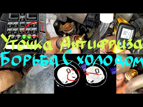 Видео: Утечка антифриза и зимние проблемы с прогревом Меган 3 Сценик 3