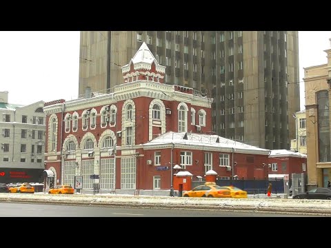 Видео: Москва, ул. Краснопрудная. Чётная сторона.
