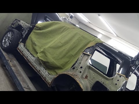 Видео: Subaru Forester полный ремонт кузова, вскрыл левую сторону, а там....