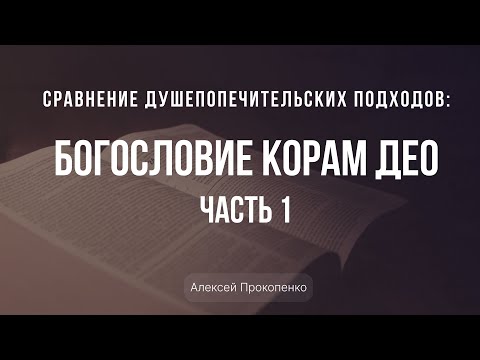 Видео: Сравнение душепопечительских подходов | Часть 3 | Алексей Прокопенко