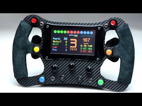 Видео: Самодельный гоночный симулятор Formula Wheel