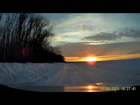 Видео: Зимник рухнул, за бортом +5 👀 Андра   Сергино 16 03 23 1080p