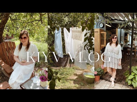 Видео: Жизнь в Киеве: провожу время в саду с чаем и вязанием 