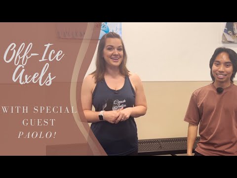 Видео: Упражнения на аксель вне льда для фигуристов!