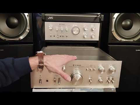 Видео: Усилитель Trio KA-7100D и KA-7300 (небольшое сравнение)