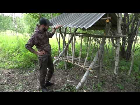 Видео: Строим кормушку для косули и лося