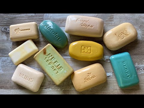 Видео: ASMR Cutting rancid soap| Soap carving | Резка прогорклого мыла