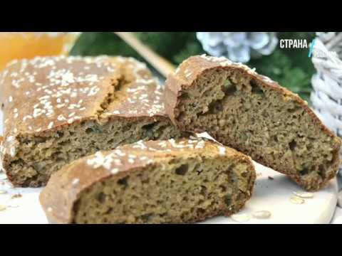 Видео: Диетический Овсяный Хлеб Без Пшеничной Муки