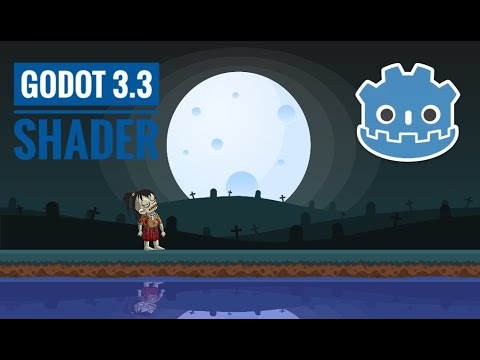 Видео: 2D шейдер - эффект воды, Godot 3.3