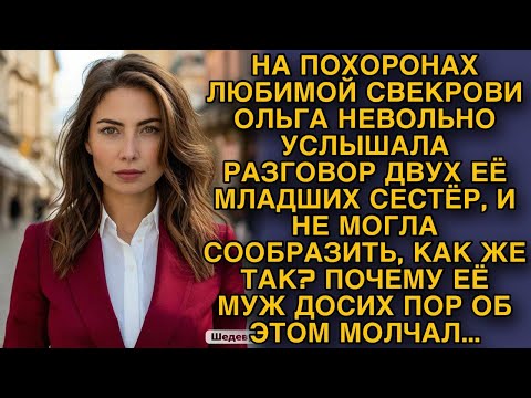 Видео: На похоронах любимой свекрови Ольга подслушала разговор двух ее сестер и обомлела от услышанного...