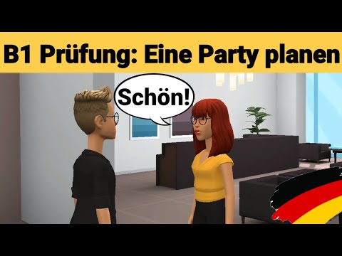 Видео: Устный экзамен по немецкому языку B1 | Планирование чего-либо вместе/Диалог | Устная часть 3