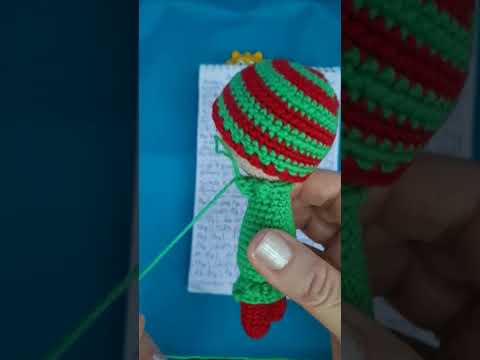 Видео: 43.Вязание амигуруми."Елочная амигрушка".Часть 1.
