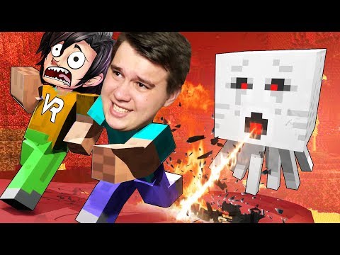 Видео: VR | СПУСТИЛИСЬ В АД В ВИРТУАЛЬНОЙ РЕАЛЬНОСТИ - Minecraft ВР #3