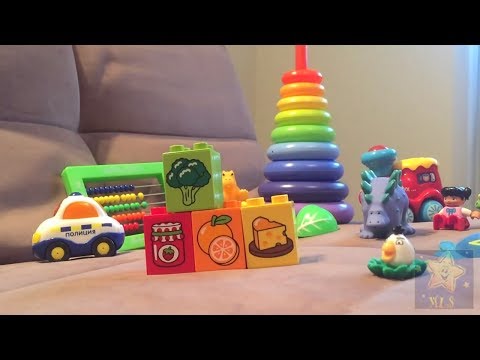 Видео: Мои игрушки. Карточки Домана. Развивающие мультики для детей