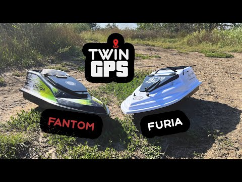 Видео: Кораблик Fantom & Furia с Автопилот TwinGPS