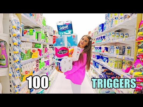 Видео: ASMR 100 TRIGGERS in 8 minutes AT THE MALL for SLEEP | АСМР 100 ТРИГГЕРОВ в МАГАЗИНЕ 100% УСНЕШЬ!!!
