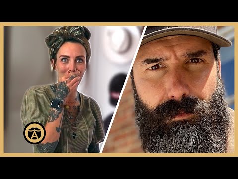 Видео: Модель с бородой шокировала семью, побрившись впервые за 10 лет